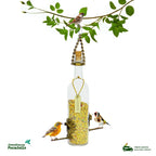 Comedouro Tratador Para Pássaros Livres – Vinho Branco