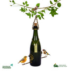 Comedouro Pássaros Livres – Garrafa Cham. Verde