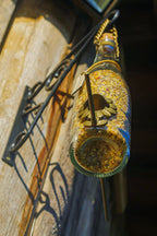 Kit 2 Comedouro Pássaros Livres – Garrafa Champagne Branca