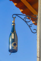 Kit 5 Comedouros Pássaros Livres – Garrafa Champagne, Vinho e Smirnoff